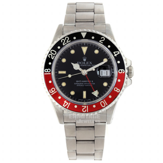 Steel on Oyster Rolex GMT-Master II 16760 40 mm